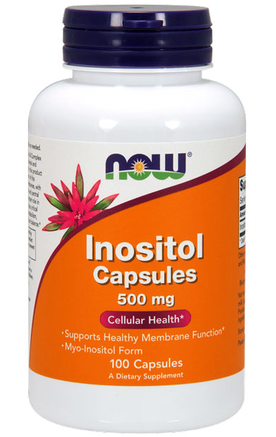 

Инозитол NOW Foods Inositol 500 мг - 100 капс