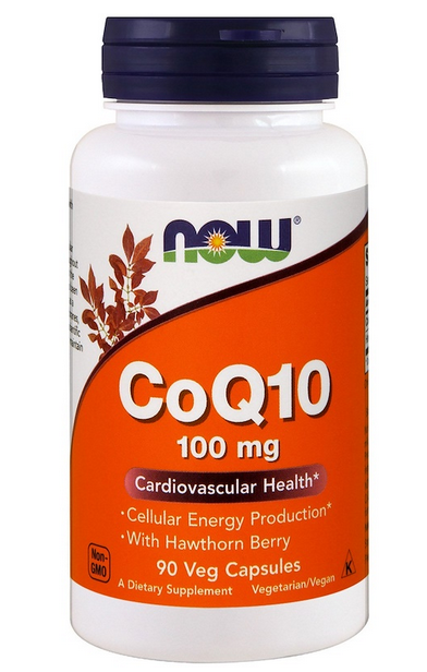 

Коэнзимы Q10 NOW Foods CoQ10 100 мг 90 софт капс