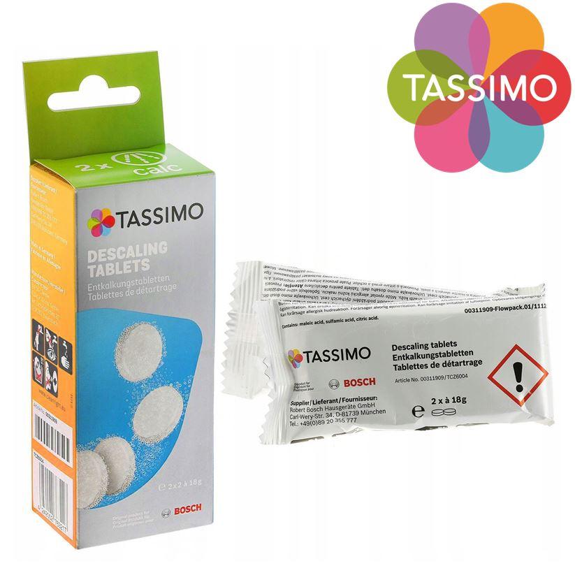 Таблетки для очищення від накипу Tassimo Descaling Tablets фото