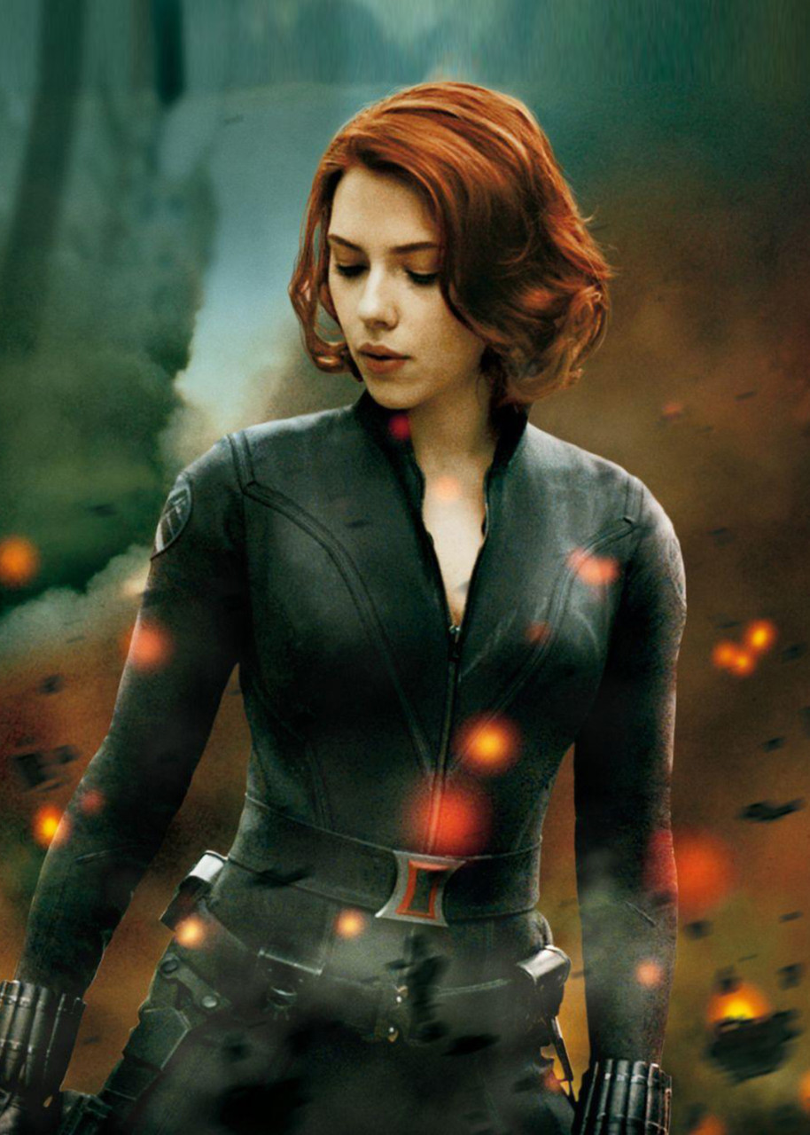Фотокартина GeekLand Black Widow Чёрная Вдова постер к фильму 40х60см ...