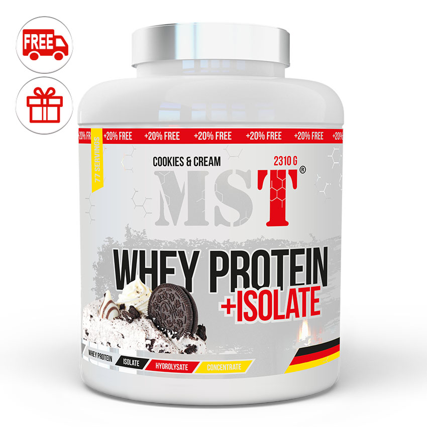 

Протеин MST Nutrition Whey Protein Isolate 2310 г Крем - Печенье