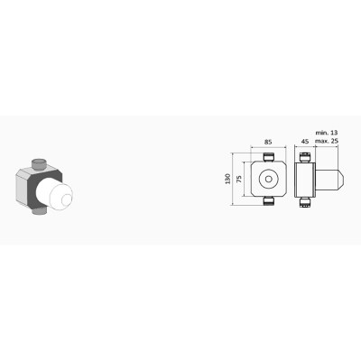 

Внутренняя часть смесителя GRB 90000100