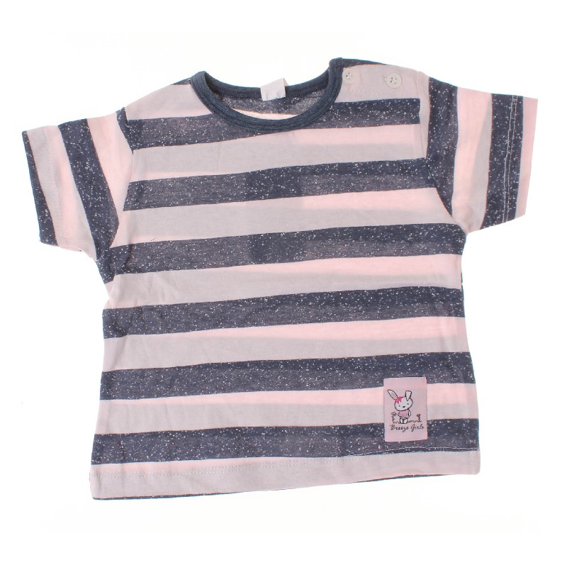 

Футболка BREEZE 791 80 см антрацит/кремовый