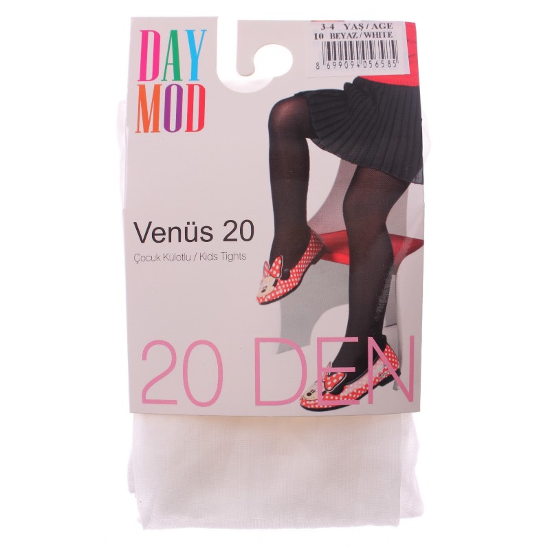 

Колготи 20DEN для девочки Daymod D2111001 110 см белый