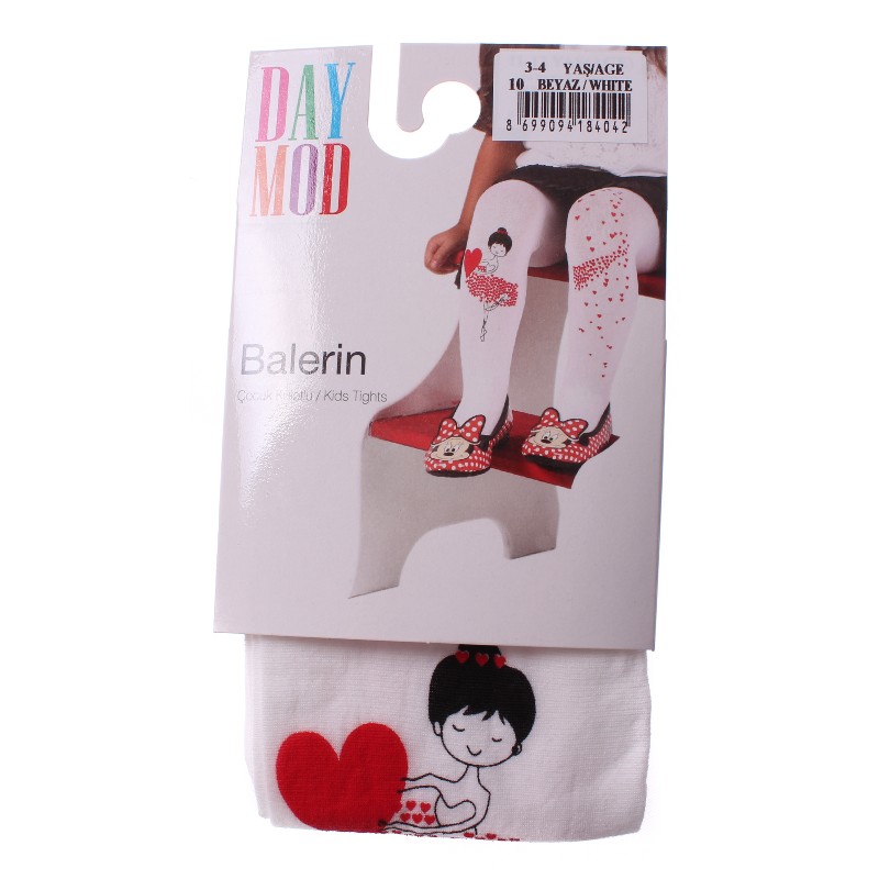 

Колготи 50DEN для девочки Daymod D2125067 110 см белый