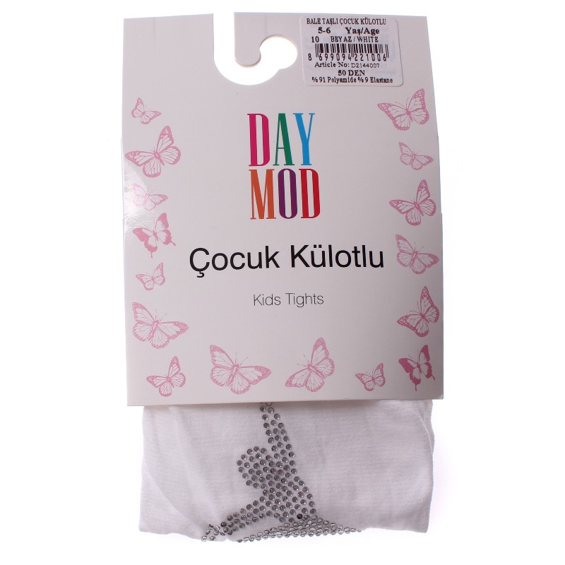 

Колготи для девочки Daymod D2144007 146 см белый