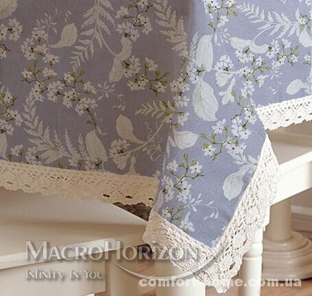 

Скатерть Provance Spain SANDY Адель Фиолет, арт. MG-132575, Круг 140 см