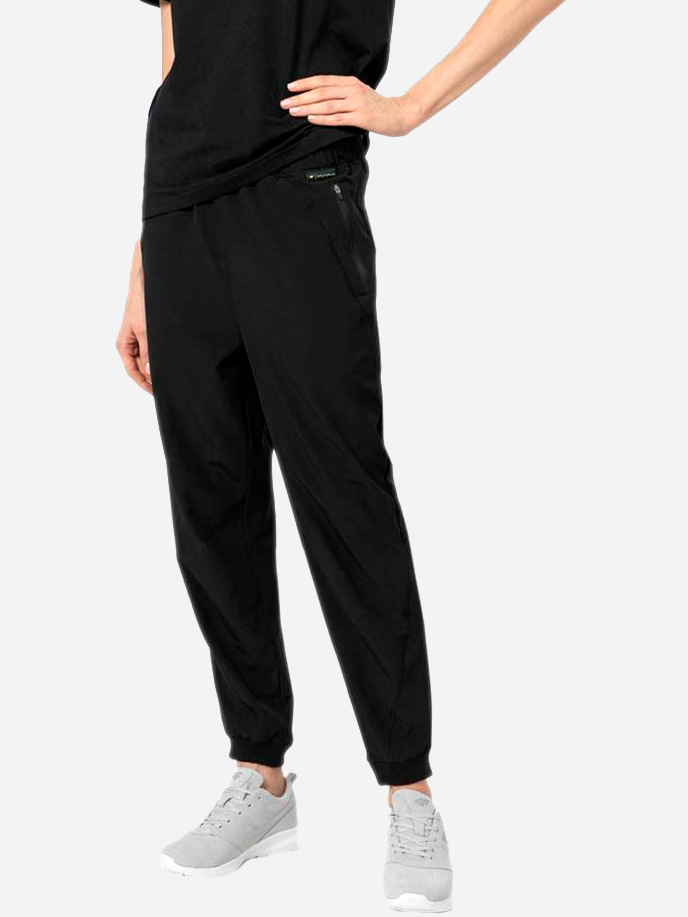 Акція на Спортивні штани жіночі 4F H4Z22-SPDC010-20S M Чорні від Rozetka