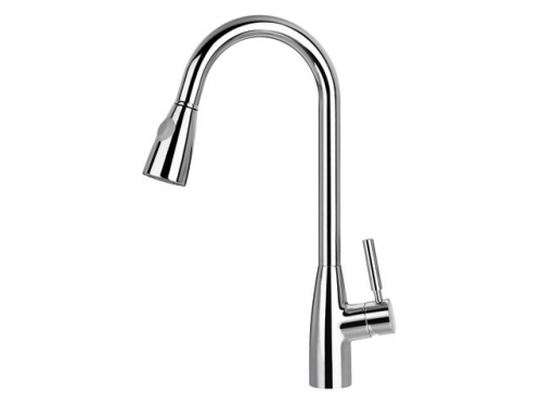 

Смеситель для кухни с выдвижным изливом AQUA-WORLD Kitchen СМ40Кт.16.3