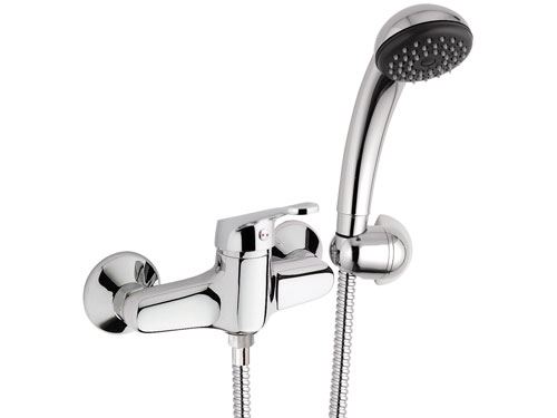 

Смеситель для душа с лейкой и держателем REMER R39
