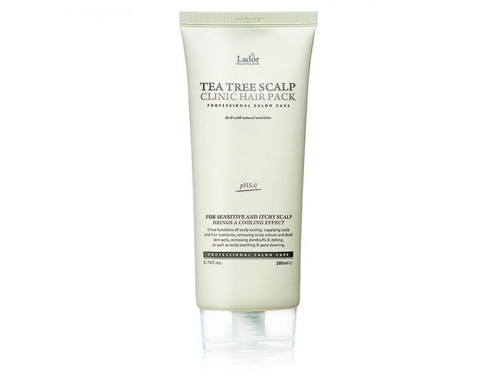 Супер очищаюча маска пілінг для волосся та шкіри голови Lador Tea Tree ...