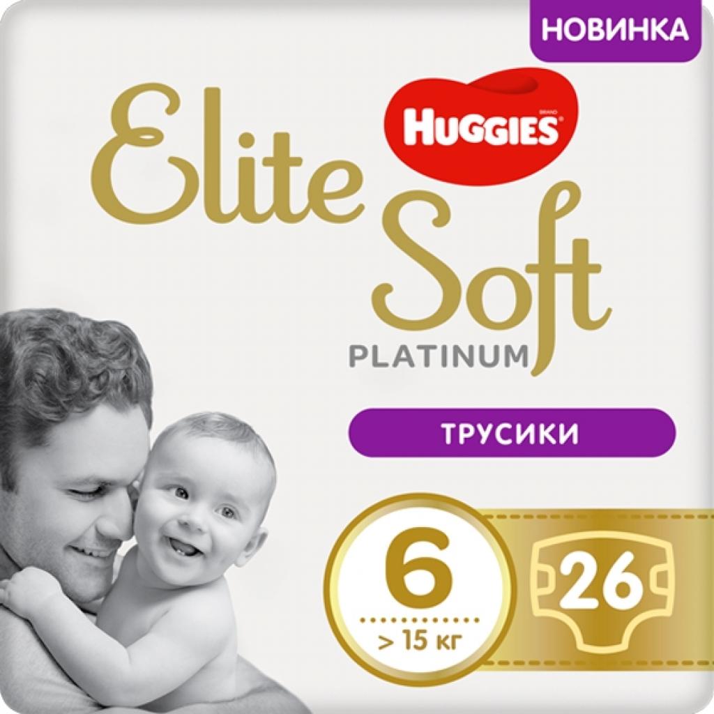 

Подгузник Huggies Elite Soft Platinum Mega 6 15+ кг 26 шт (5029053548210)