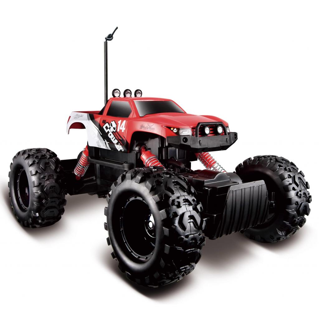 

Радиоуправляемая игрушка Maisto Rock Crawler красный (81152 red)