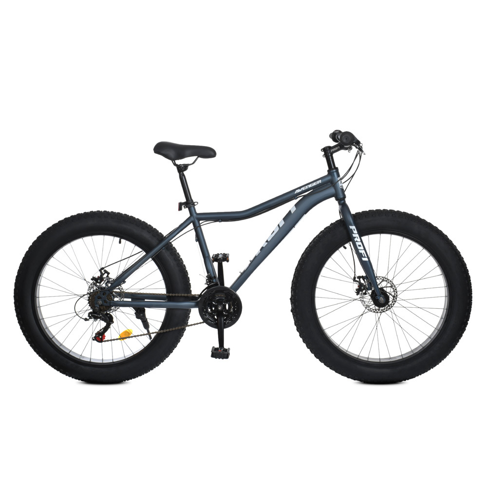 Велосипед горный фэтбайк Profi Avenger 26 дюймов (Графитовый) – фото ...