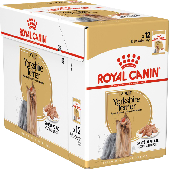 Влажный корм для собак Royal Canin BHN WET YORKSHIRE AD 85 г х 12 шт ...