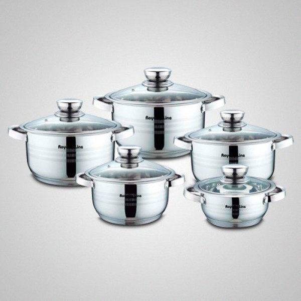 

Набор посуды из нержавеющей стали Royalty Line RL-1003