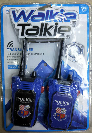 

Игрушечные полицейские рации Walkie Talkie JC624-3, 2 шт в наборе (ftsd-317)