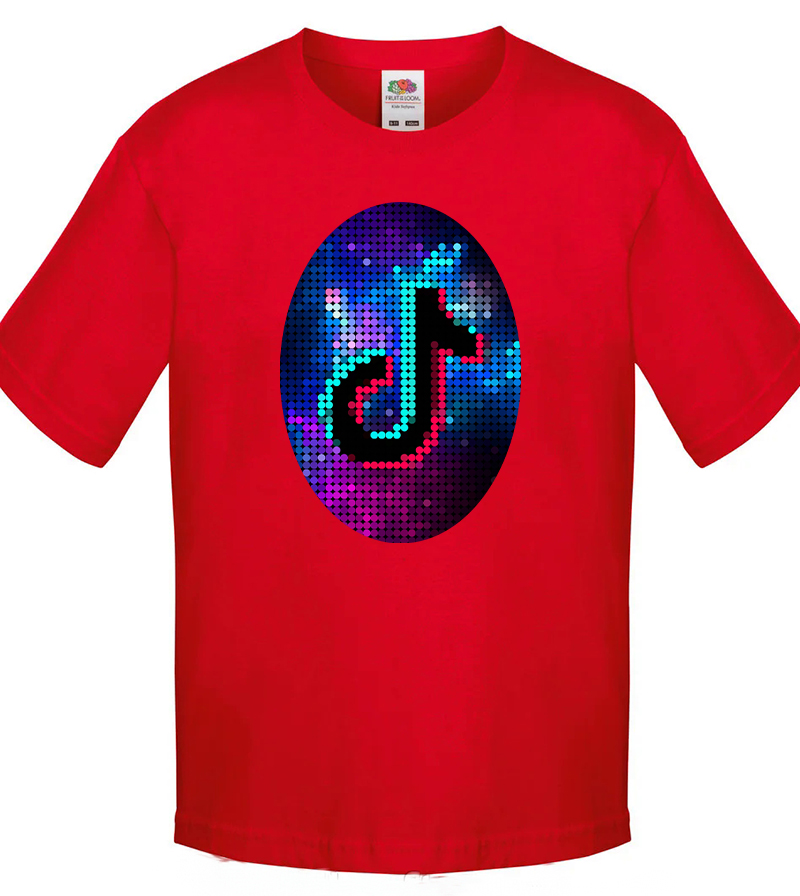 

Футболка для мальчика Fruit of the Loom Tik Tok (Тик Ток) Красная 152 см BTT1XM152KR