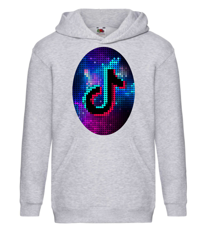 

Худи Fruit of the Loom Tik Tok (Тик Ток) Серый 164 см CHHUTT1XM164SS