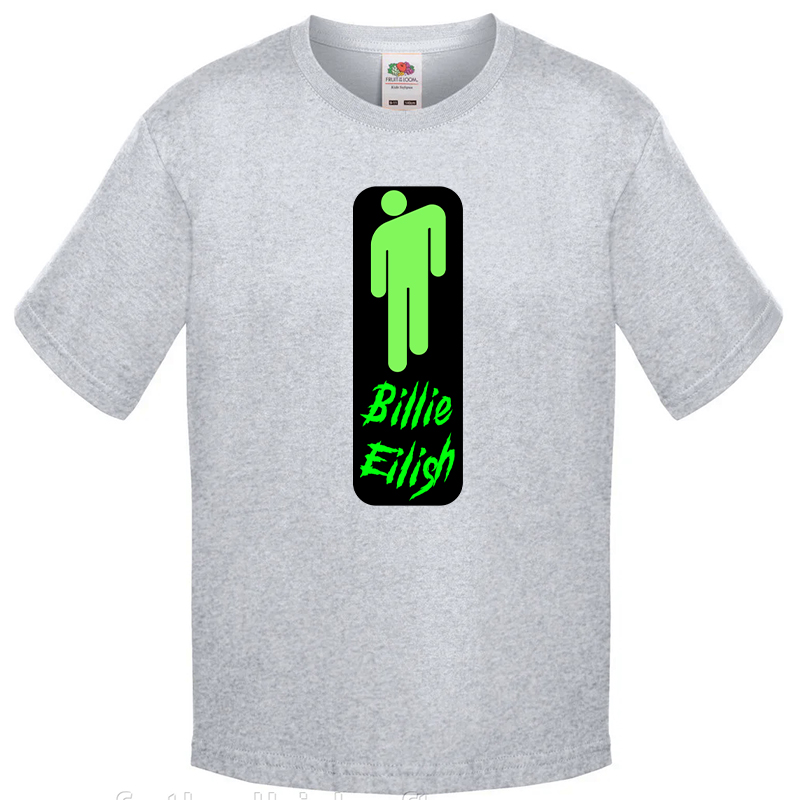 

Футболка для мальчика Fruit of the Loom Билли Айлиш (Billie Eilish) Серый 140 см SYRBE4B140SER
