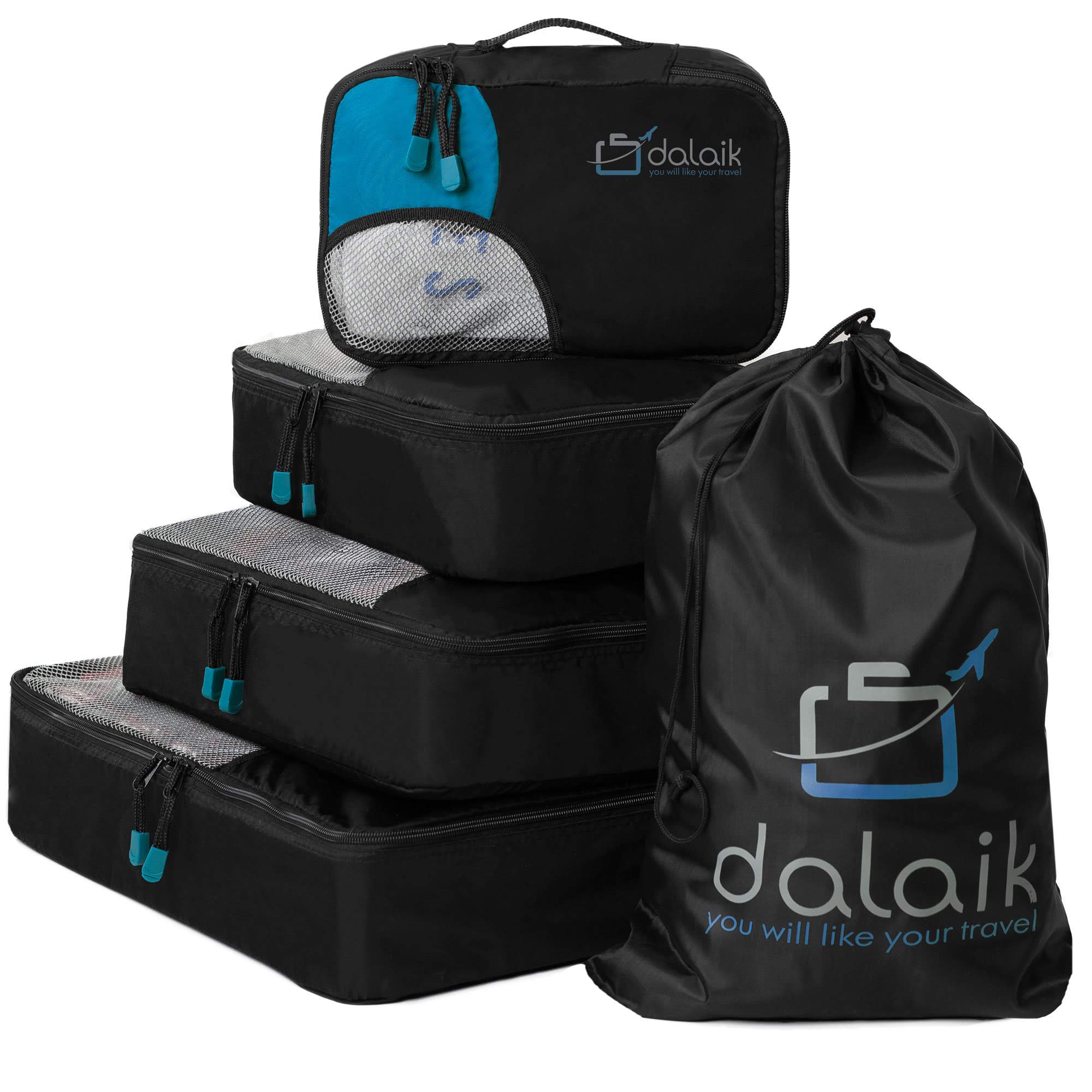Набор дорожных сумок-органайзеров для путешествий Dalaik 5 единиц .