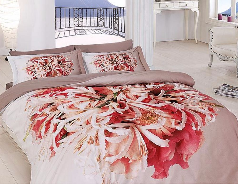 

Постельное белье First Choice VIP сатин 3D Flor евро