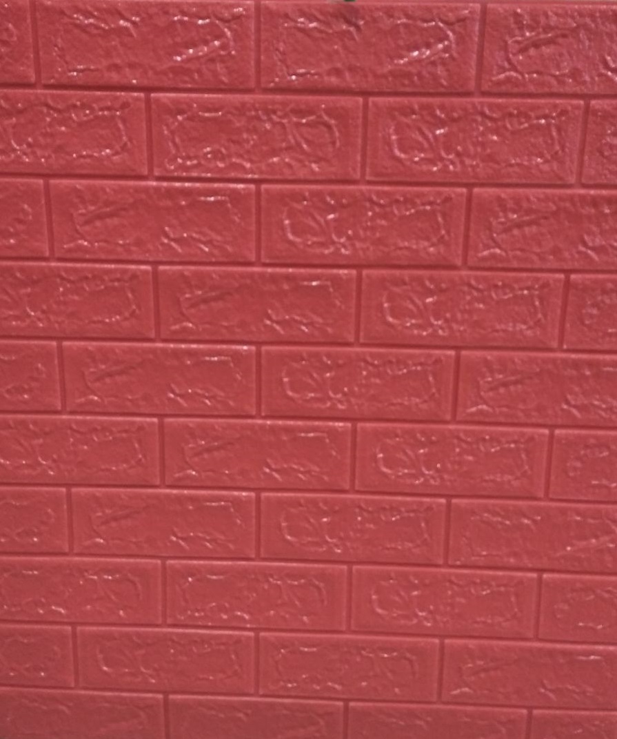 

Самоклеящаяся 3D панель обои Комплект 10шт. Sticker Wall 700x700x5мм. Шумоизоляционные Гипоалергенные Сертифицированные Красная