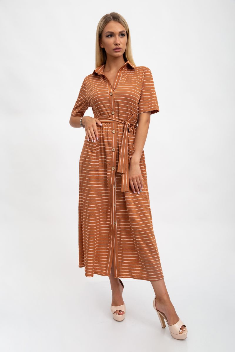 

Платье Kamomile  Коричневый 115R3731, Платье Kamomile 38 Коричневый 115R3731