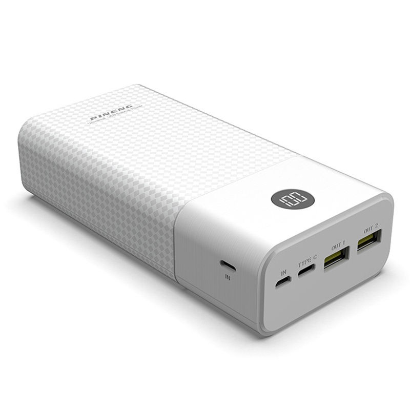 

Внешний аккумулятор Power Bank Pineng PN-899 PD 30000 mAh White