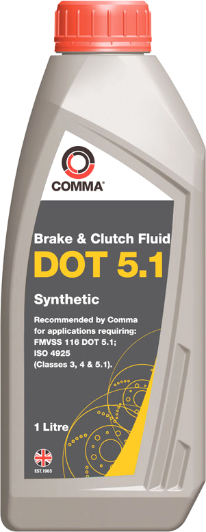 Тормозная жидкость Comma DOT 5.1 Brake Fluid 1 л (BF51L) – фото, отзывы .