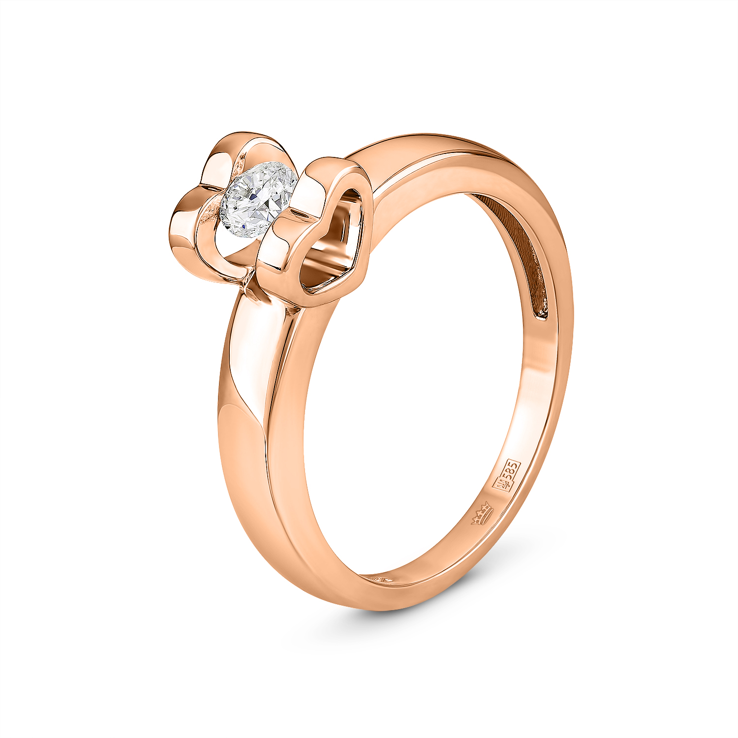 

Золотое кольцо с бриллиантом 0.25 ct 15 cava.cool
