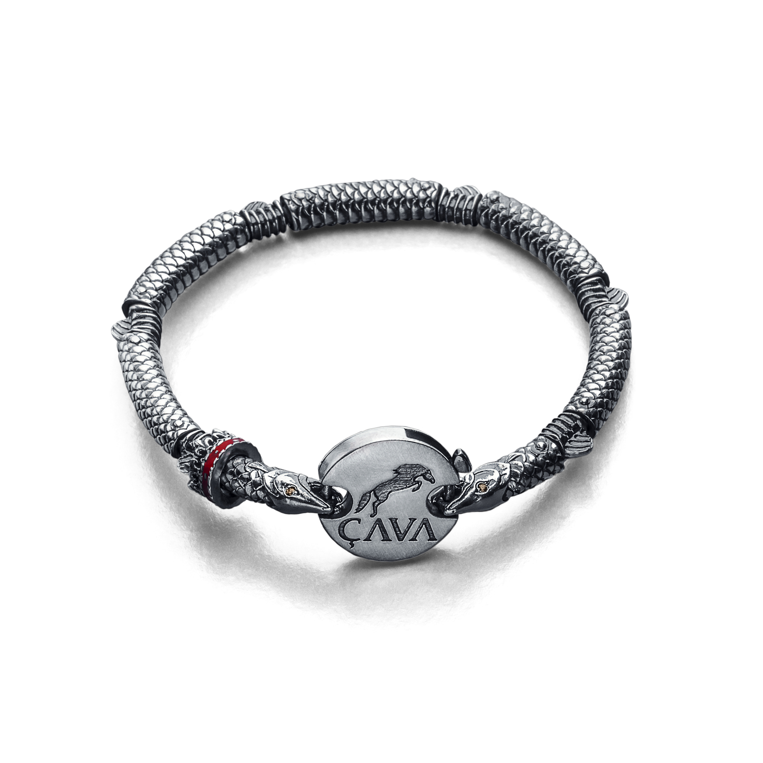 

Срібний браслет баракуда 20 cava.cool