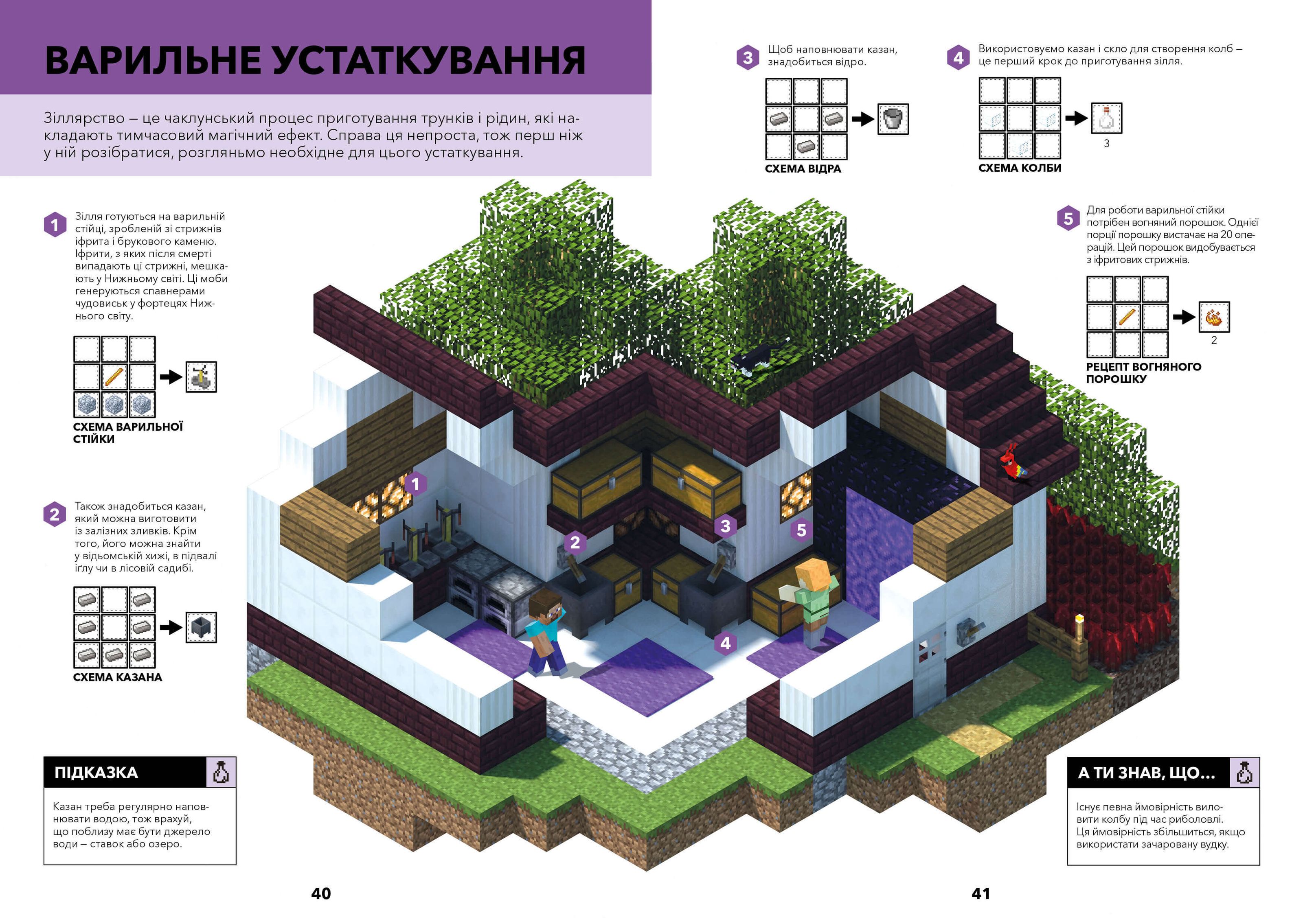 MINECRAFT. Справочник волшебства и зелья (9786177688470) – фото, отзывы,  характеристики в интернет-магазине ROZETKA от продавца: WearZone | Купить в  Украине: Киеве, Харькове, Днепре, Одессе, Запорожье, Львове