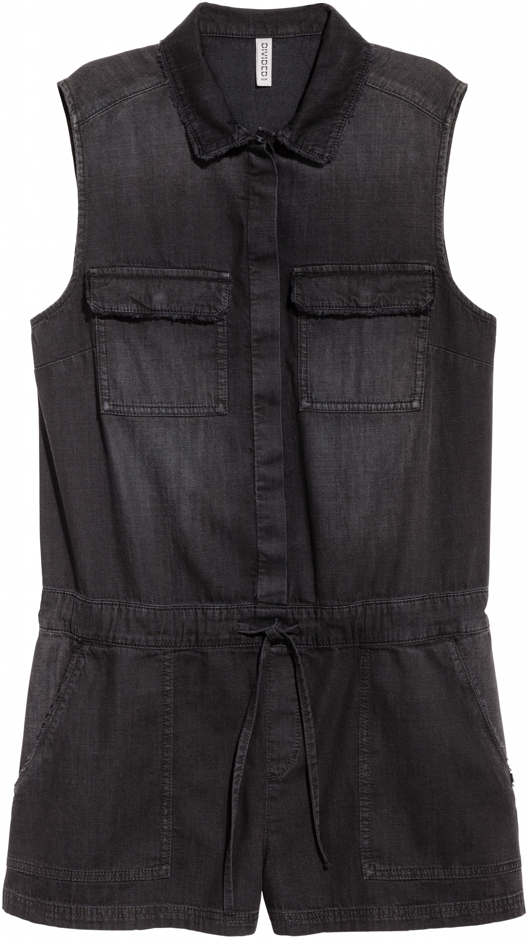 

Комбинезон джинсовый H&M 5075646 34 Черный
