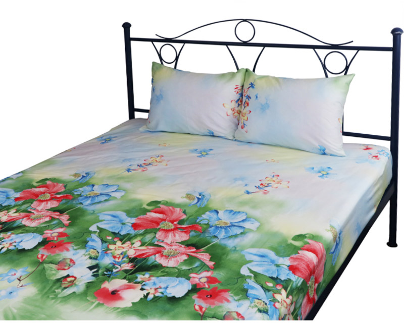 

Набор Руно Простыня 200х220 + Наволочка 50х70 - 2 шт Summer flowers (22.137_Summer flowers)