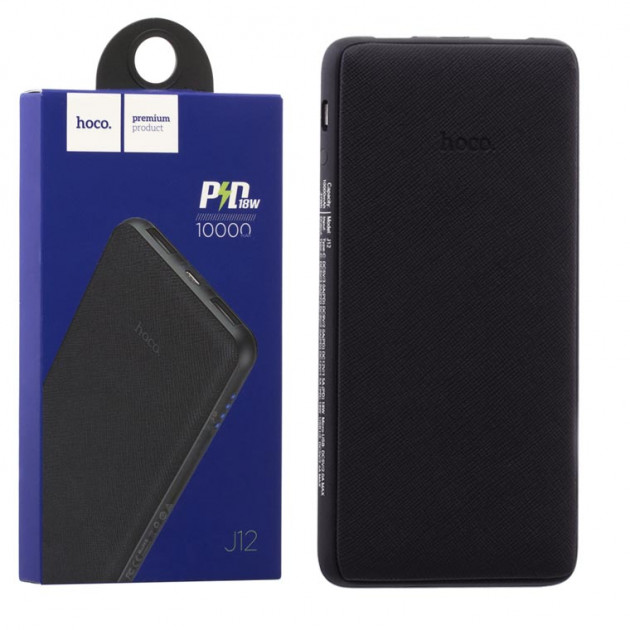 

УМБ Hoco Power Bank J12 Amazing Star 10000 mAh Black (1497)