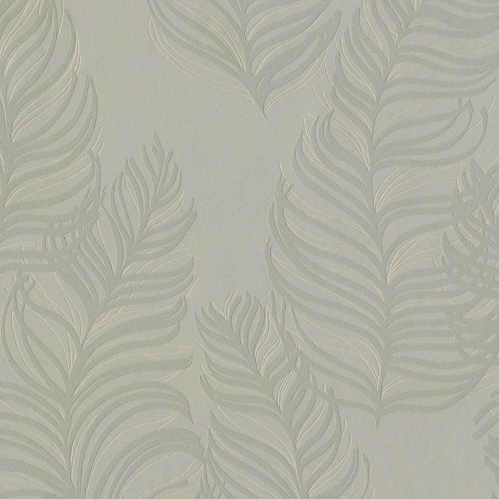 

Обои BN International Finesse 219734 листочки оливковые 0,53 х 10,05 м