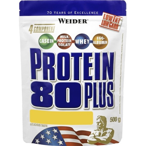 Протеин Weider Protein 80 Plus 500 g /16 servings/ Banana – низкие цены ...