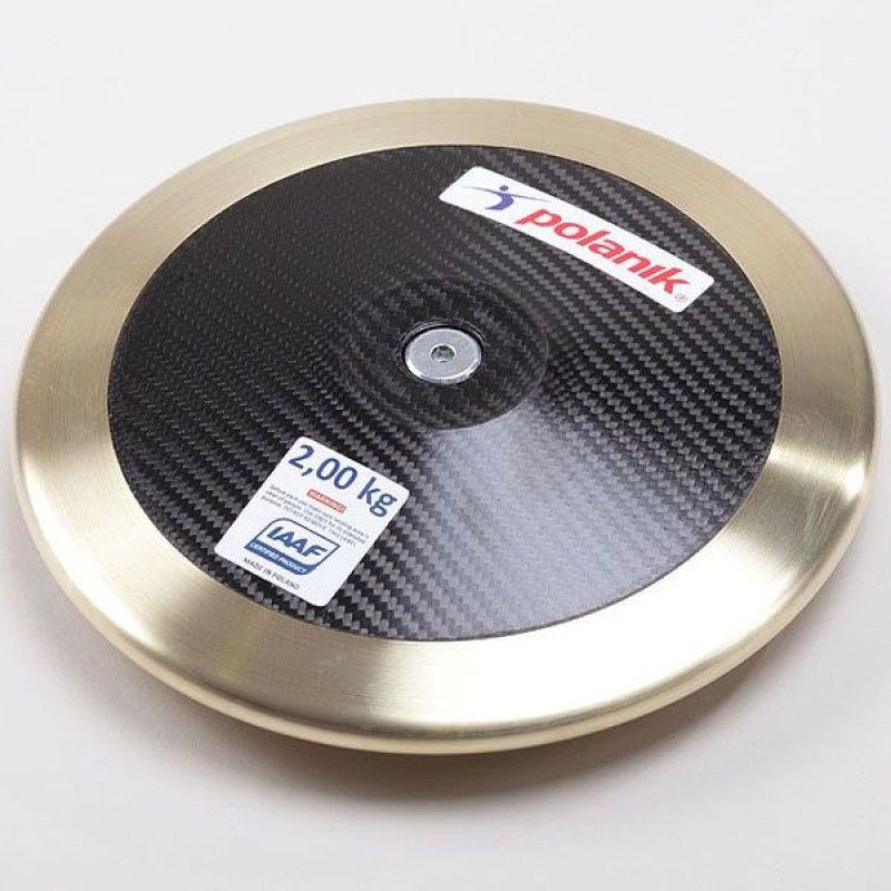 

Диск соревновательный Polanik Full Carbon 2000 гр, код: CCD14-2
