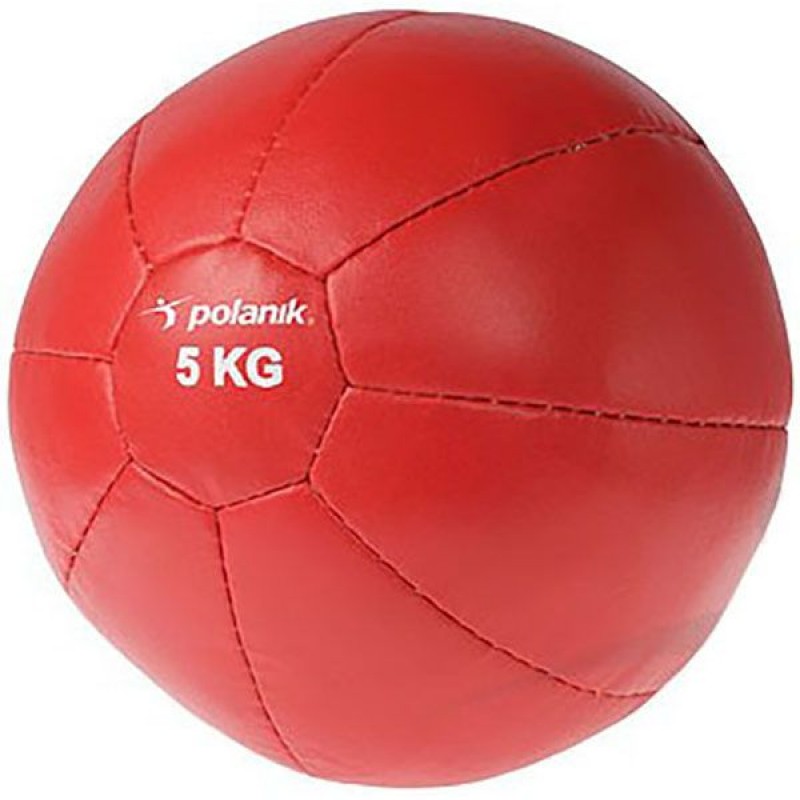 

Медбол кожанный Polanik 5 кг, код: PLT-5