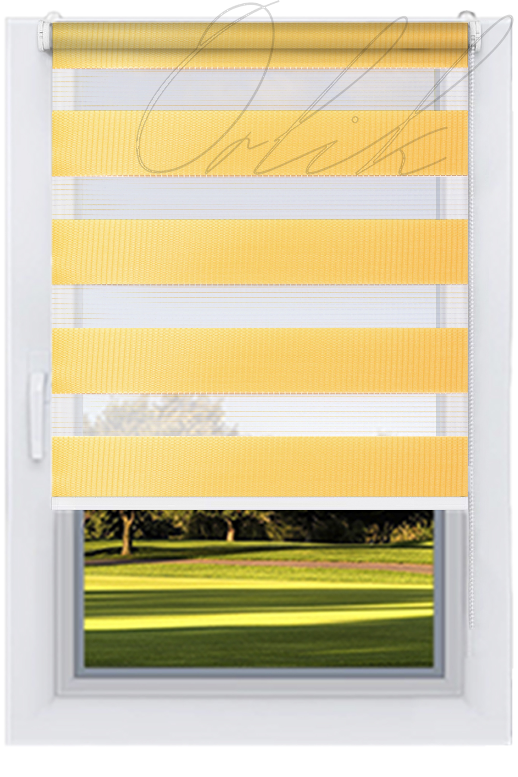 

Ролета тканевая DECOLUX 62,5 х 200 Серия, ZA, оранжевый, мини 19, белый