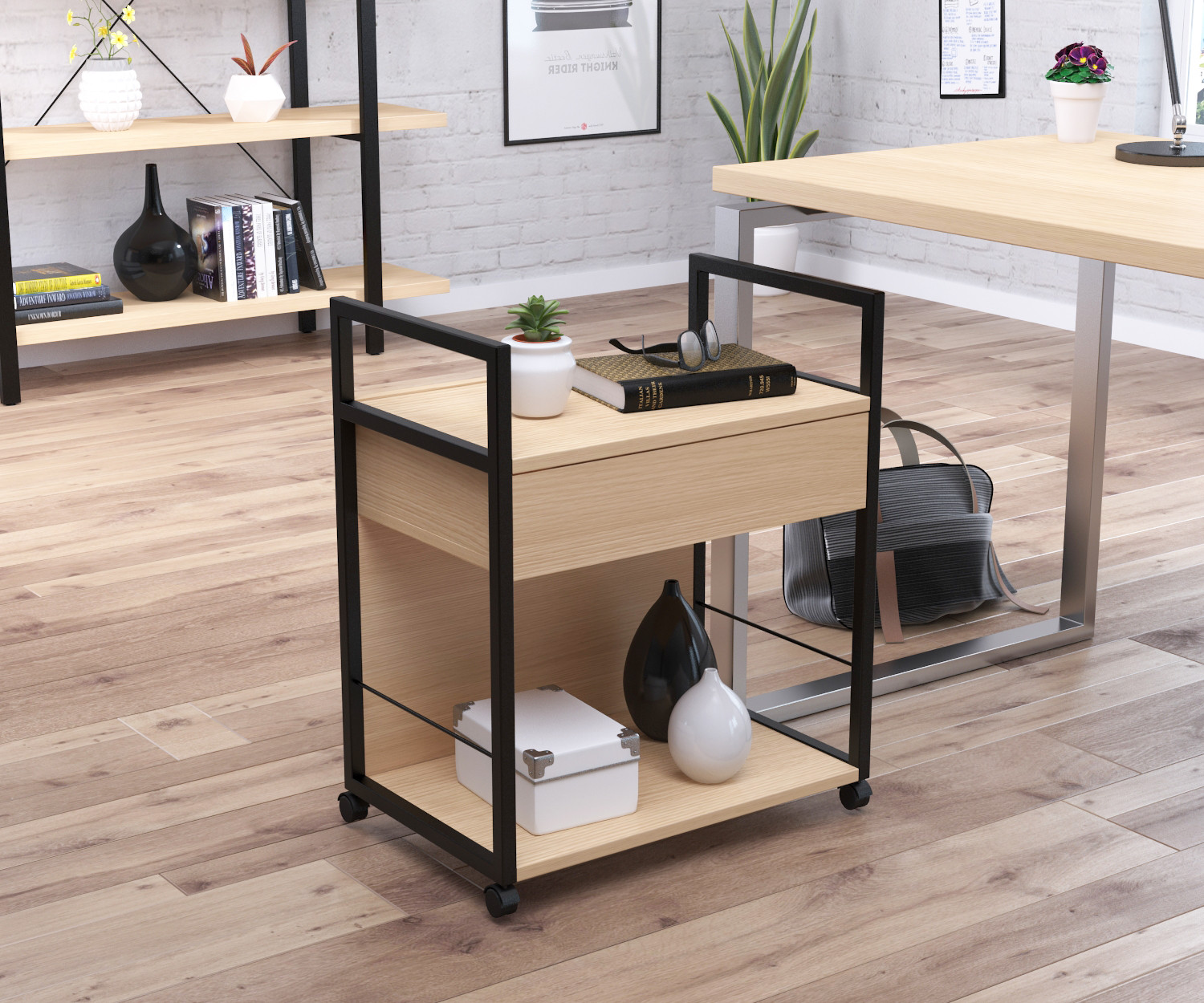 

Тумба L-540 Loft Design Дуб Борас