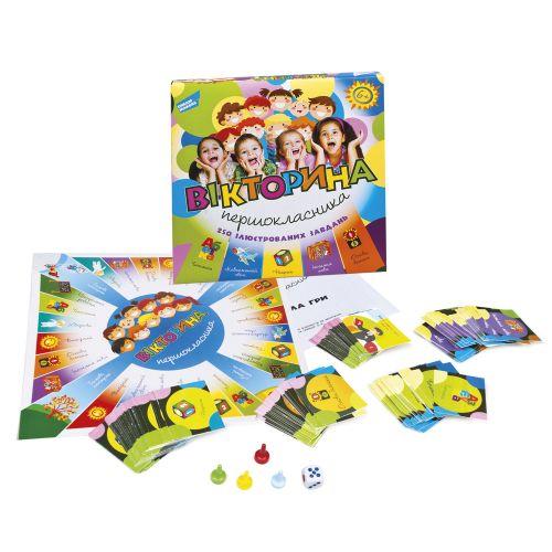 

Игра детская настольная Dream Makers «Викторина первоклассника» (1620_UA)
