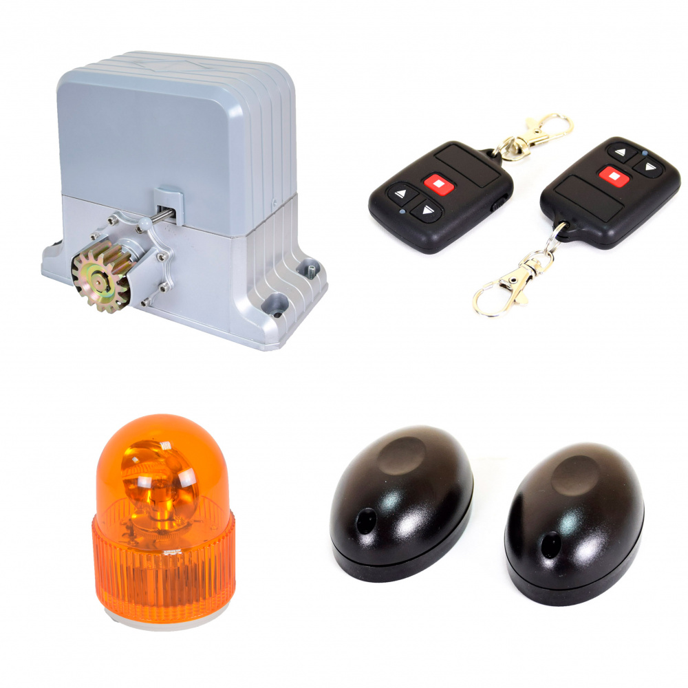 

Комплект автоматики для откатных ворот Weilai kit DGY1800Pro для ворот весом до 1800 кг (106964)