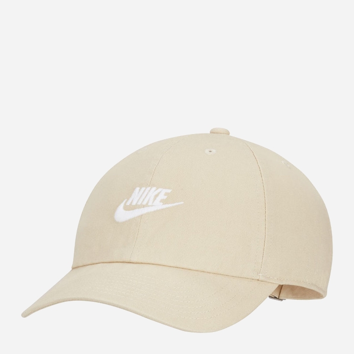 Акція на Кепка Nike U Nsw H86 Cap Futura Washed (913011-206) One Size Бежевий Уні Misc від Rozetka