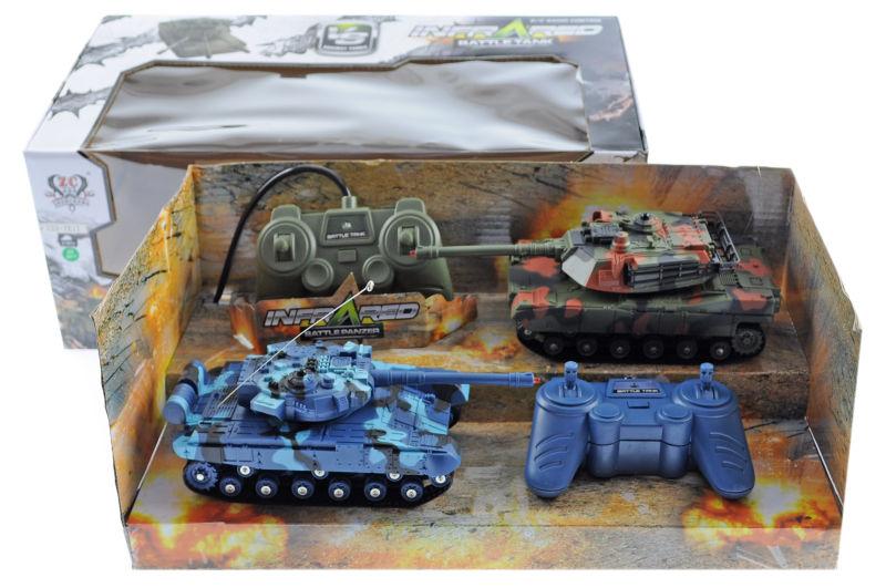 

Танковий бій на радіокеруванні, акумулятор, в коробці 333-TK11 р.39*19*15см.