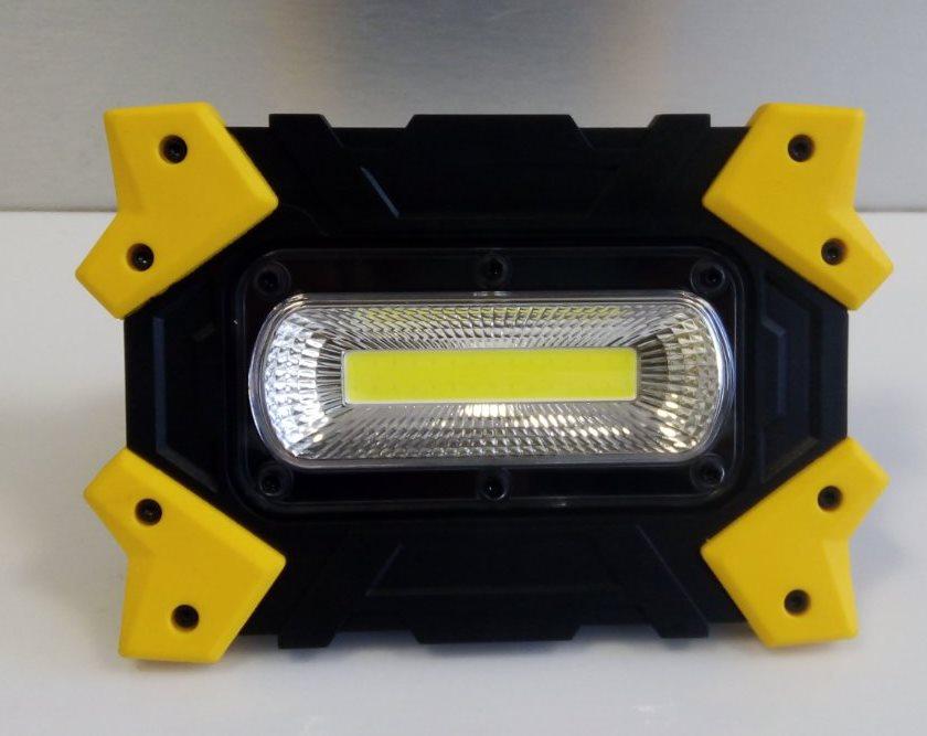 

Прожектор светодиодный LED 5W COB 470Lm 6500K IP44 жёлто-черный/ LMP84 на батарейках
