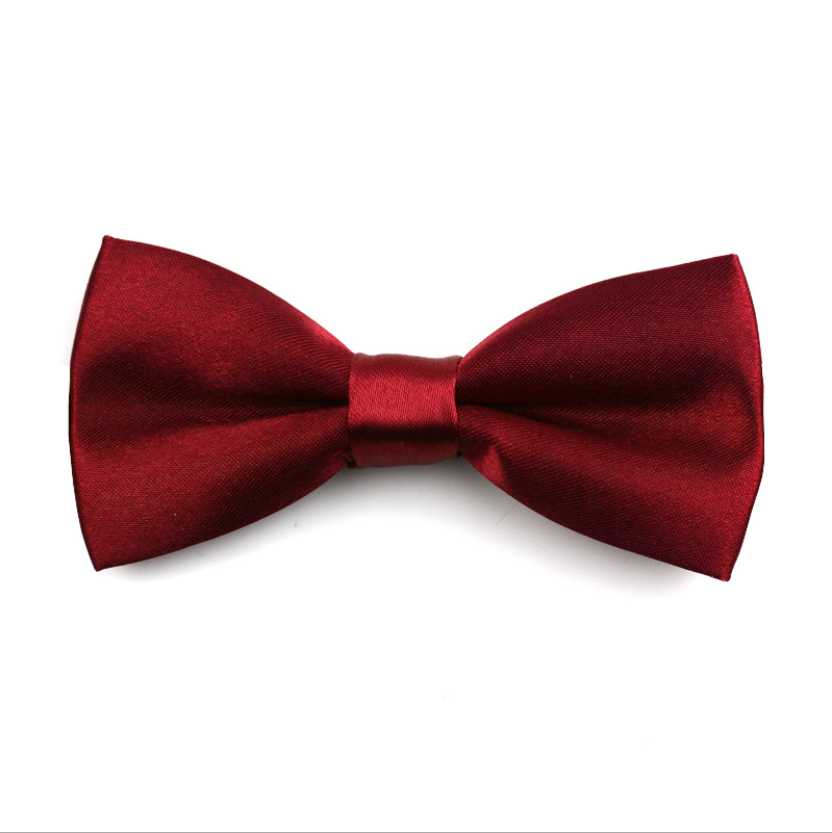 

Галстук-бабочка детская Dandy атласная №1 (бордовая)