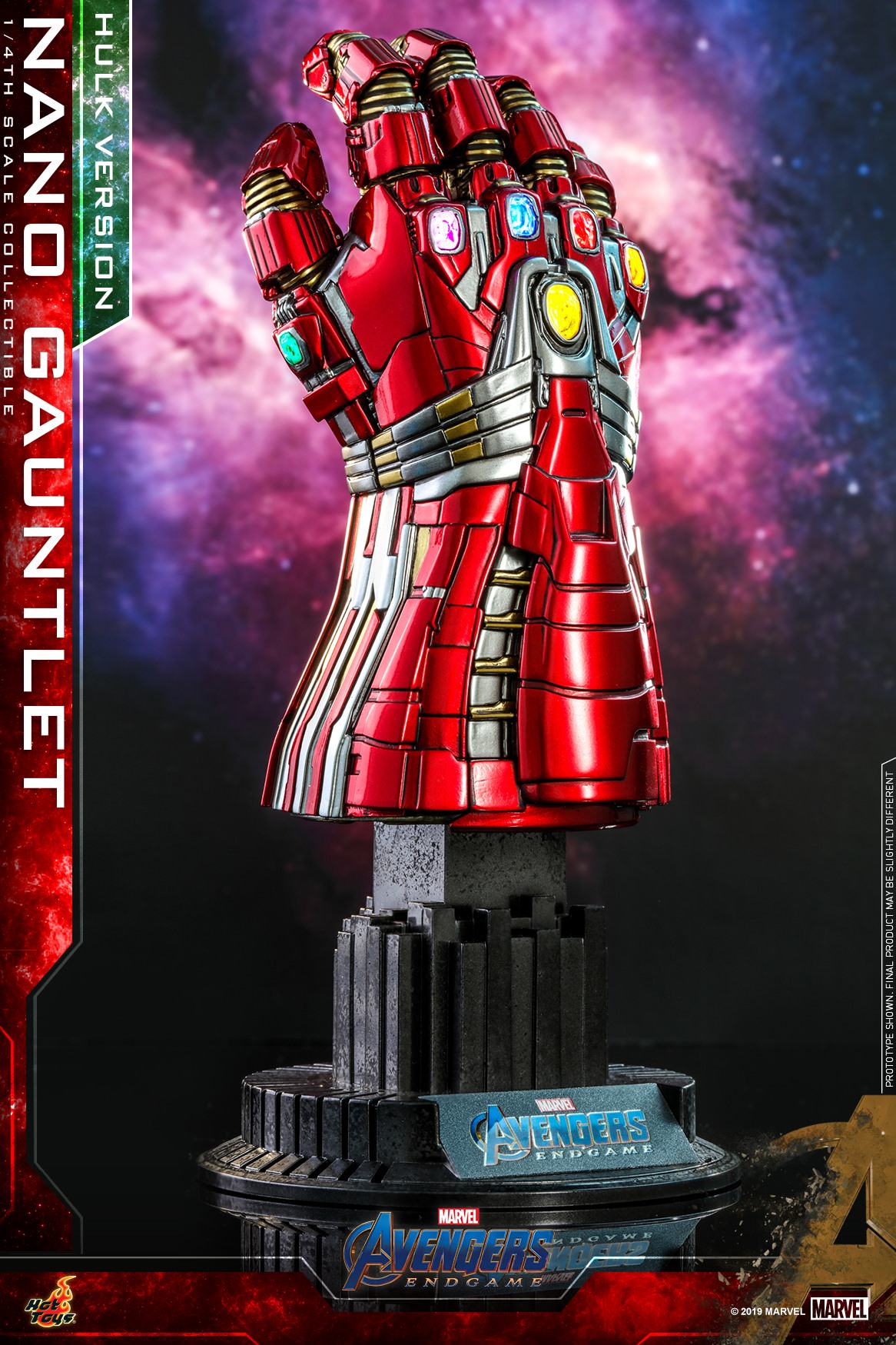 

Коллекционная фигурка Hot Toys Мстители: Финал - Нано Перчатка (версия для Халка)