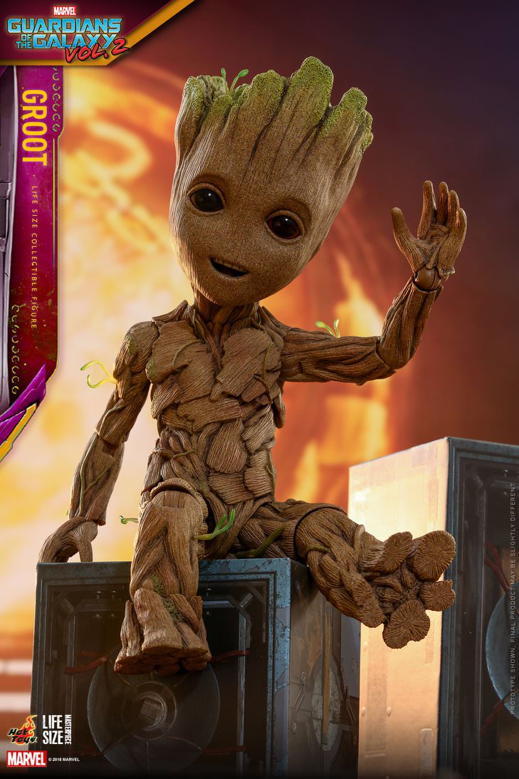 

Коллекционная фигурка Hot Toys Стражи Галактики - Грут